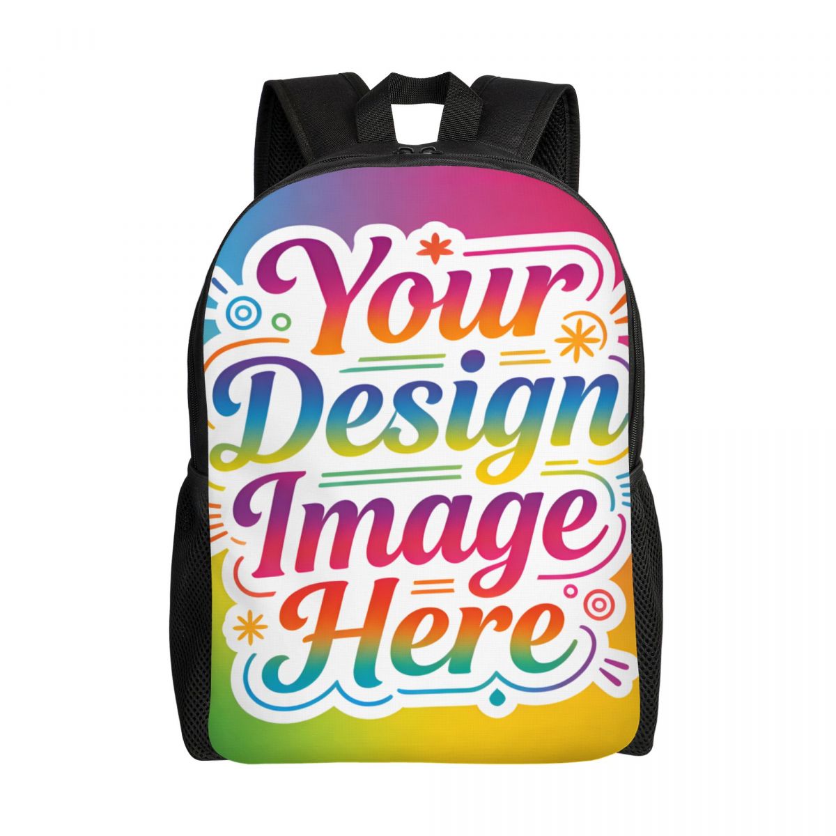 Laptop Accessories Bag For Men - Personalized Custom Your Image Logo Backpack