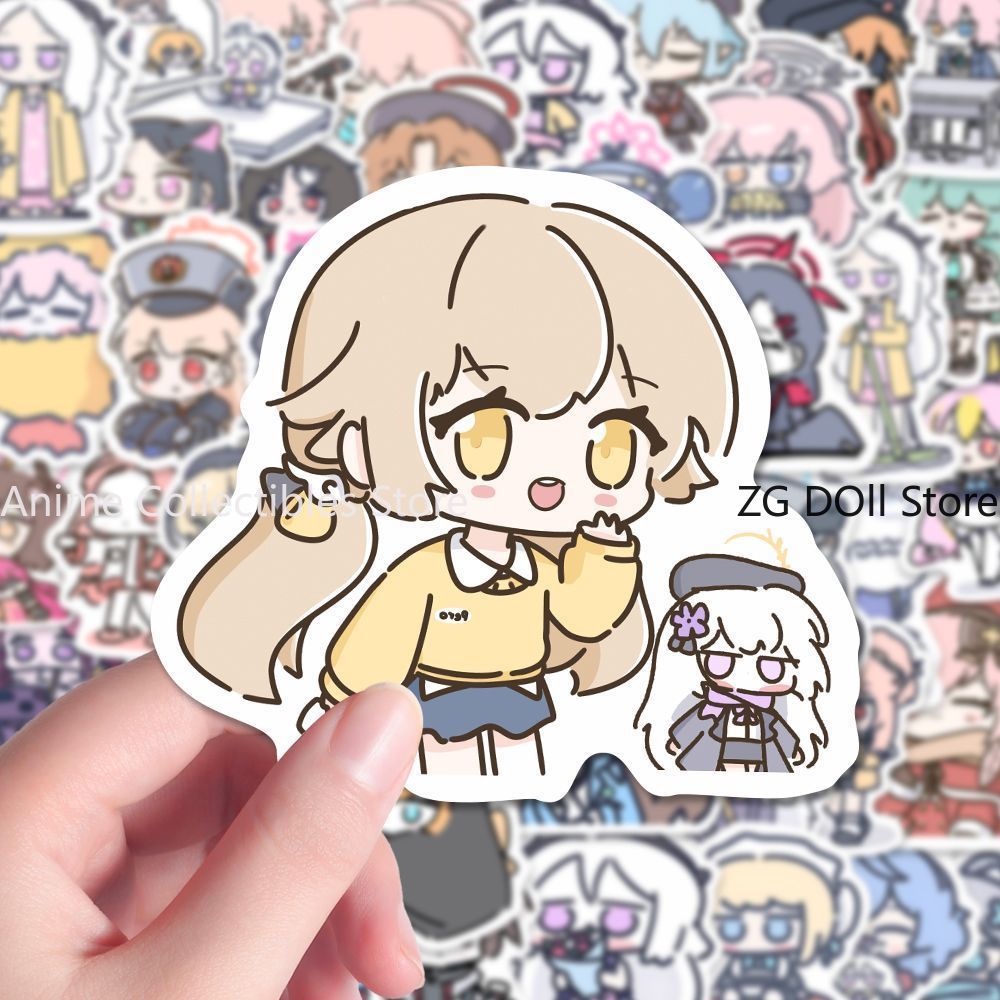 Laptop Accessories Stickers - 80PCS Anime Blue Archive Sorasaki Hina