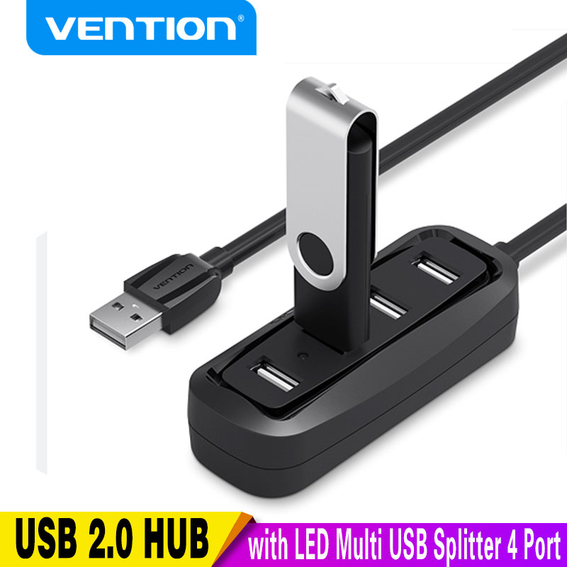 Laptop Electronics Accessories - Vention USB 2.0 HUB 4 Port