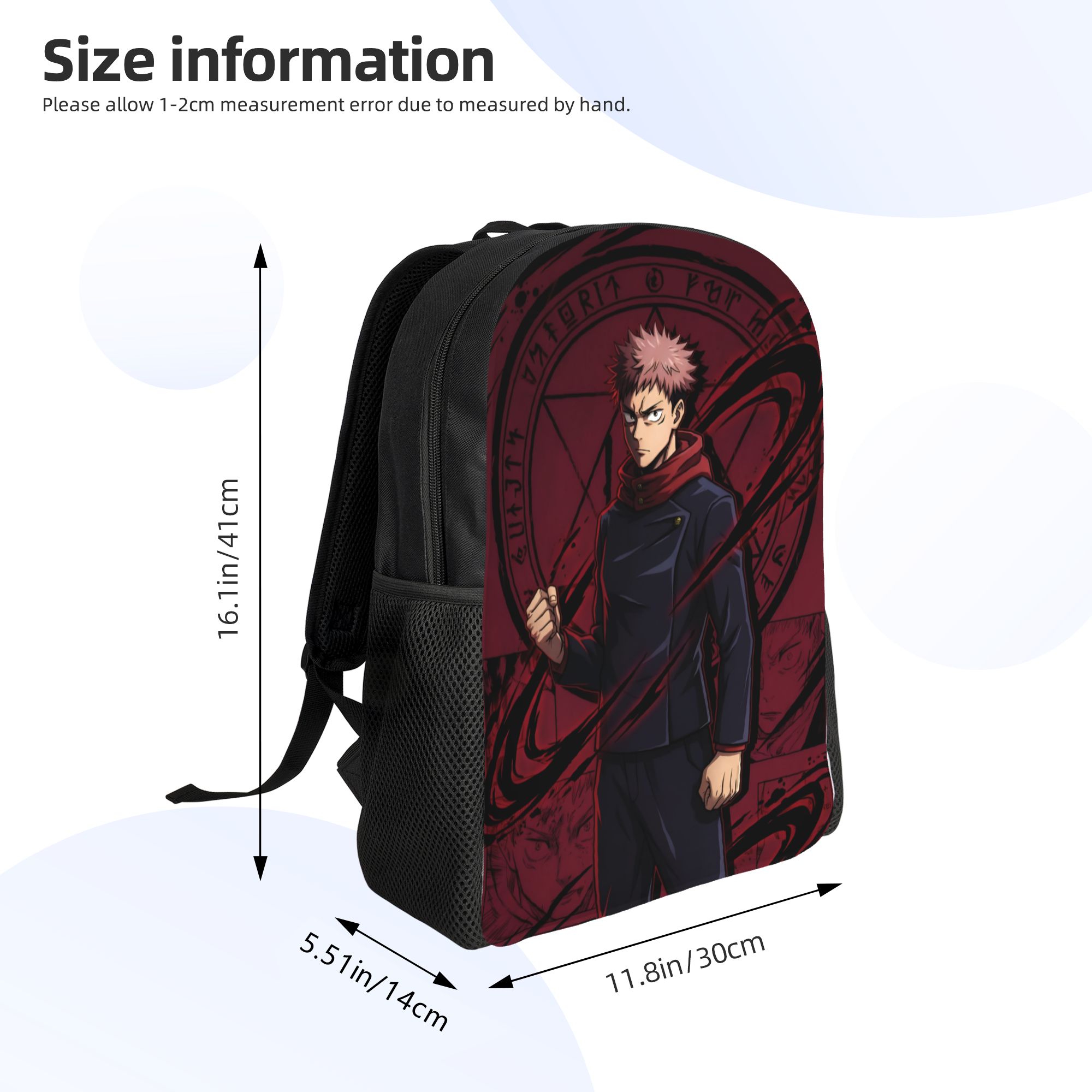 3D Print J-Jujutsus K-Kaisens  - Laptop Accessories Bag For Men review and price