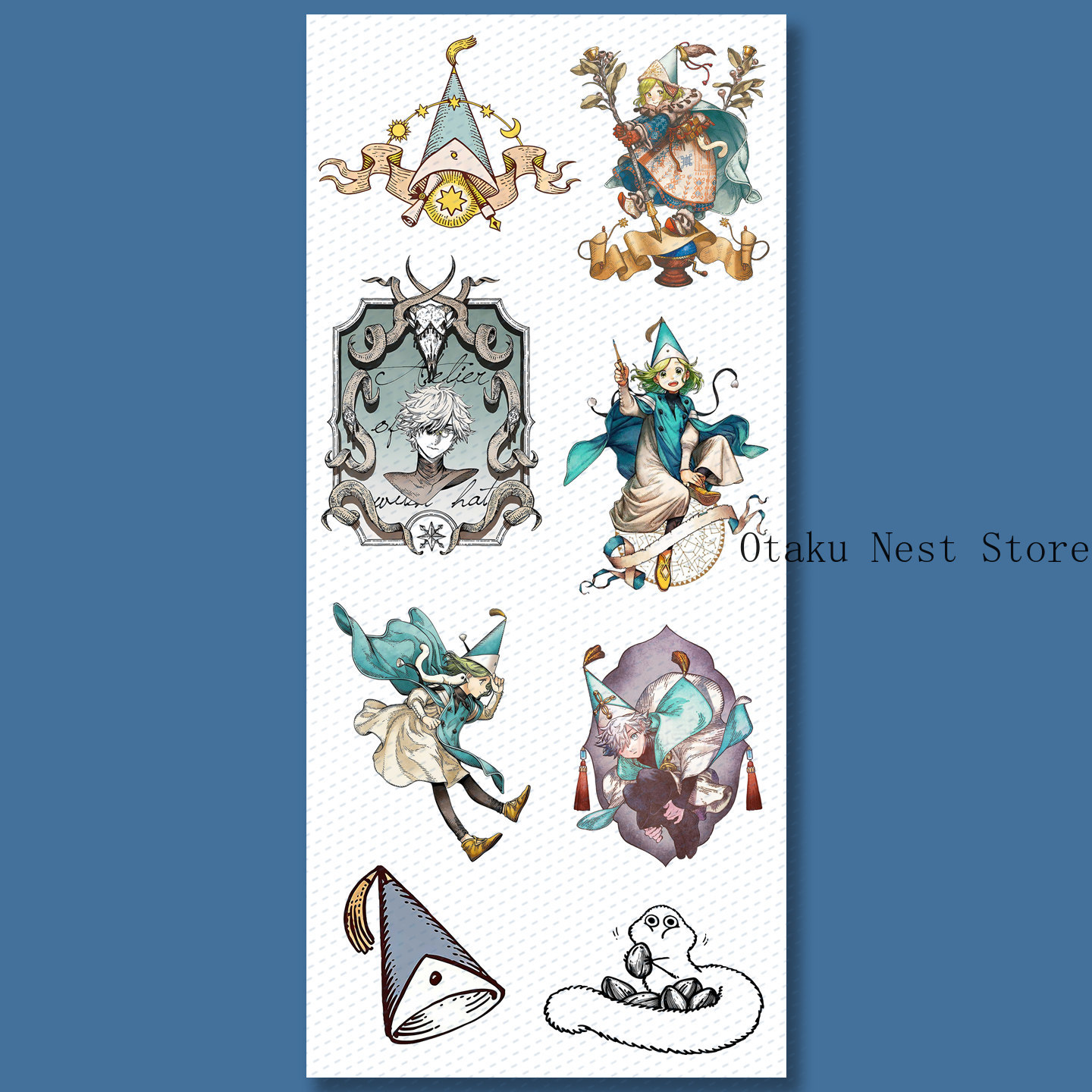 Anime Witch Hat Atelier Coco Q - Laptop Accessories Stickers review and price