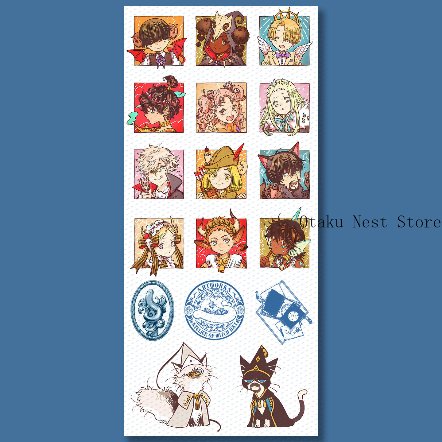 Anime Witch Hat Atelier Coco Q - Laptop Accessories Stickers review and price