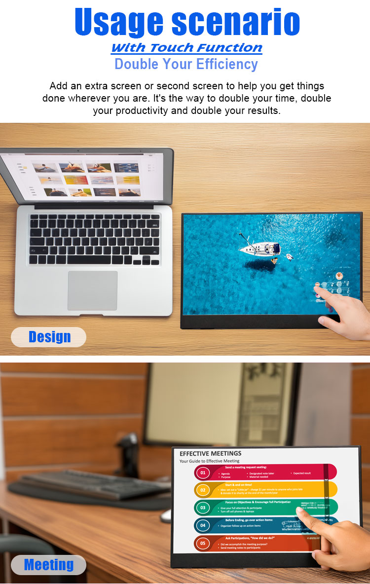 15.6 16 18.4 21.5 Inch OLED Sc - Monitor Portable Usb review and price