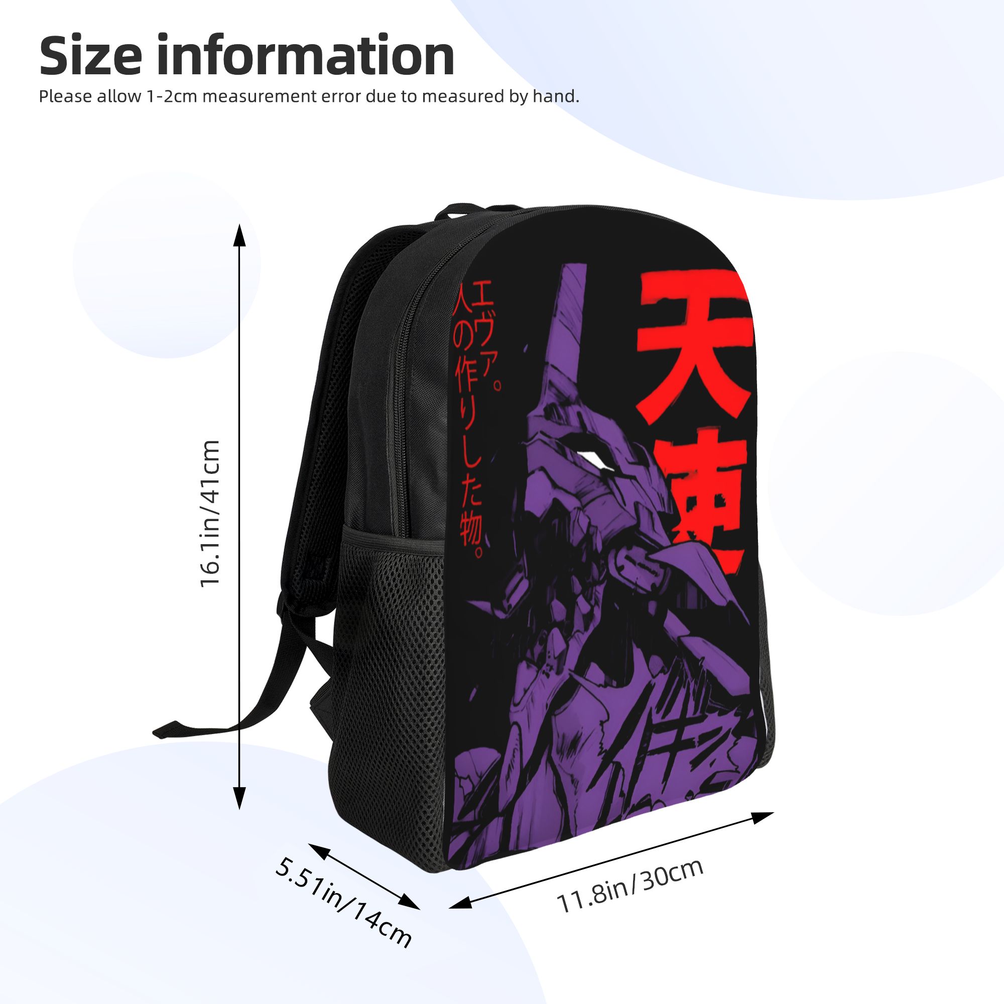 Custom E-Evangelions Backpack  - Laptop Accessories Bag For Men review and price