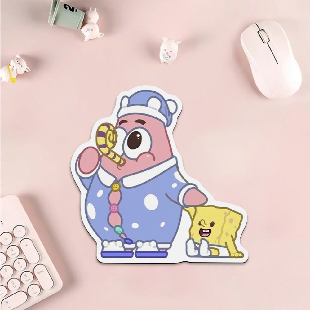 Cute SpongeBob Shaped Mouse Pa - Laptop Editing Accessories review and price