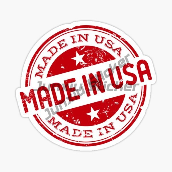 MADE IN USA Flag Vinyl Car Sti - Laptop Accessories Stickers review and price