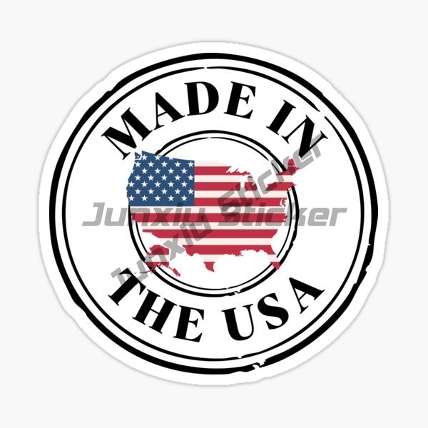 MADE IN USA Flag Vinyl Car Sti - Laptop Accessories Stickers review and price
