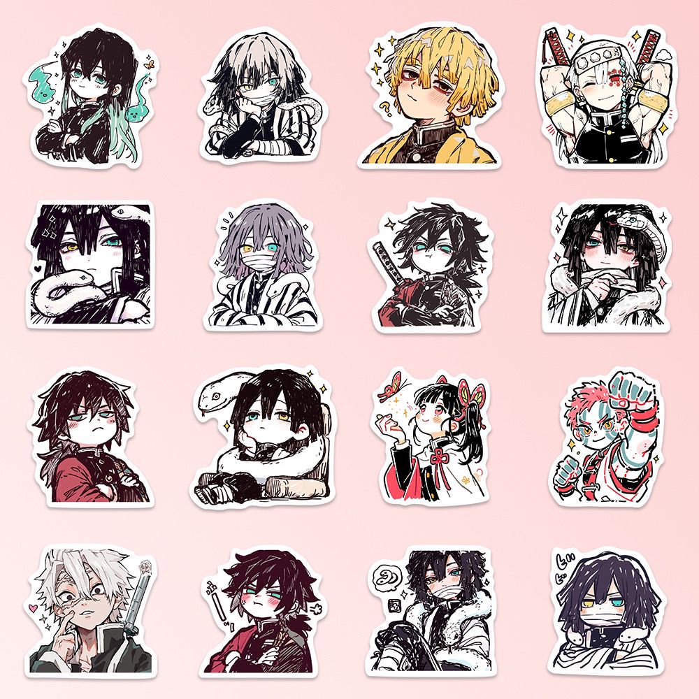 55PCS Demon Slayer Kamado Tanj - Laptop Accessories Stickers review and price