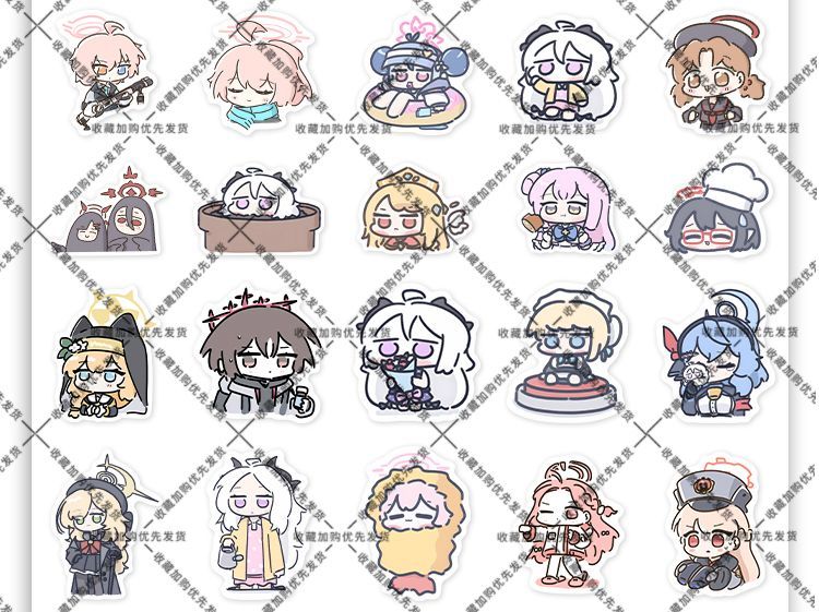 80PCS Anime Blue Archive Soras - Laptop Accessories Stickers review and price