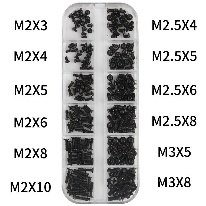 240pcs M2 M2.5 M3 Screw Set KM - Laptop Electronics Accessories review and price