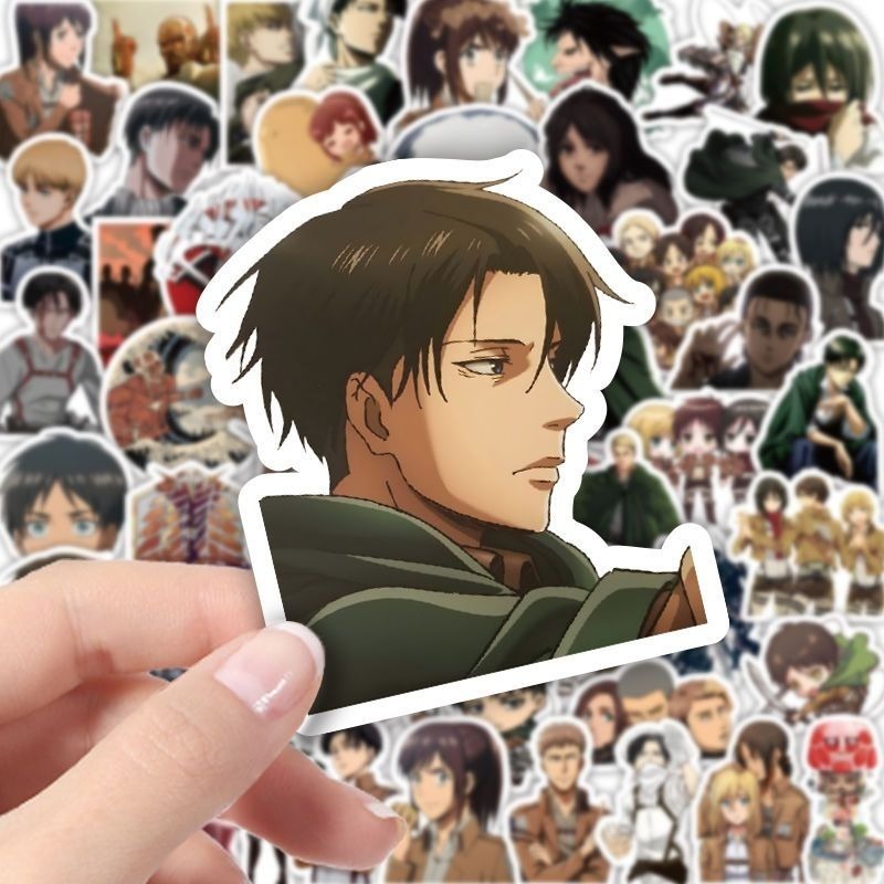 60Pcs Attack on Titan Anime St - Laptop Accessories Stickers review and price