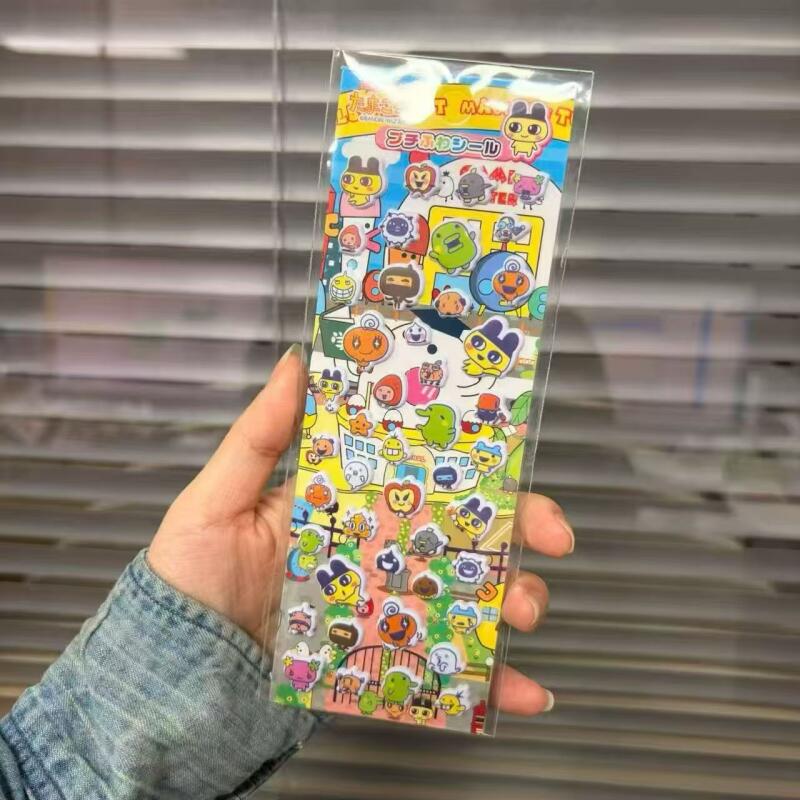 6Pcs Tamagotchi Cartoon Bubble - Laptop Accessories Stickers review and price