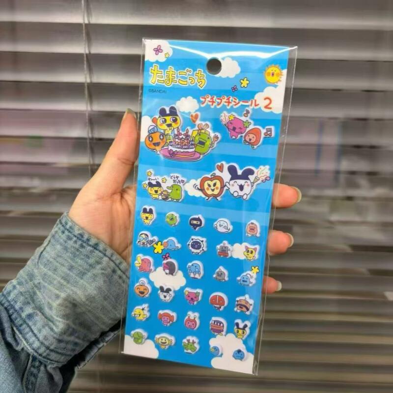 6Pcs Tamagotchi Cartoon Bubble - Laptop Accessories Stickers review and price