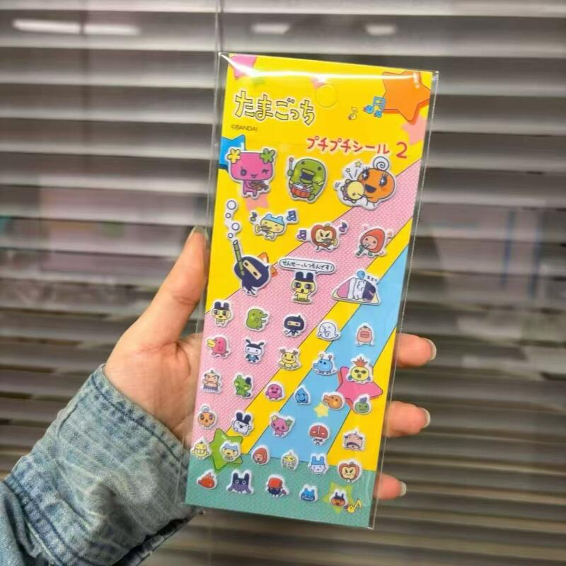 6Pcs Tamagotchi Cartoon Bubble - Laptop Accessories Stickers review and price