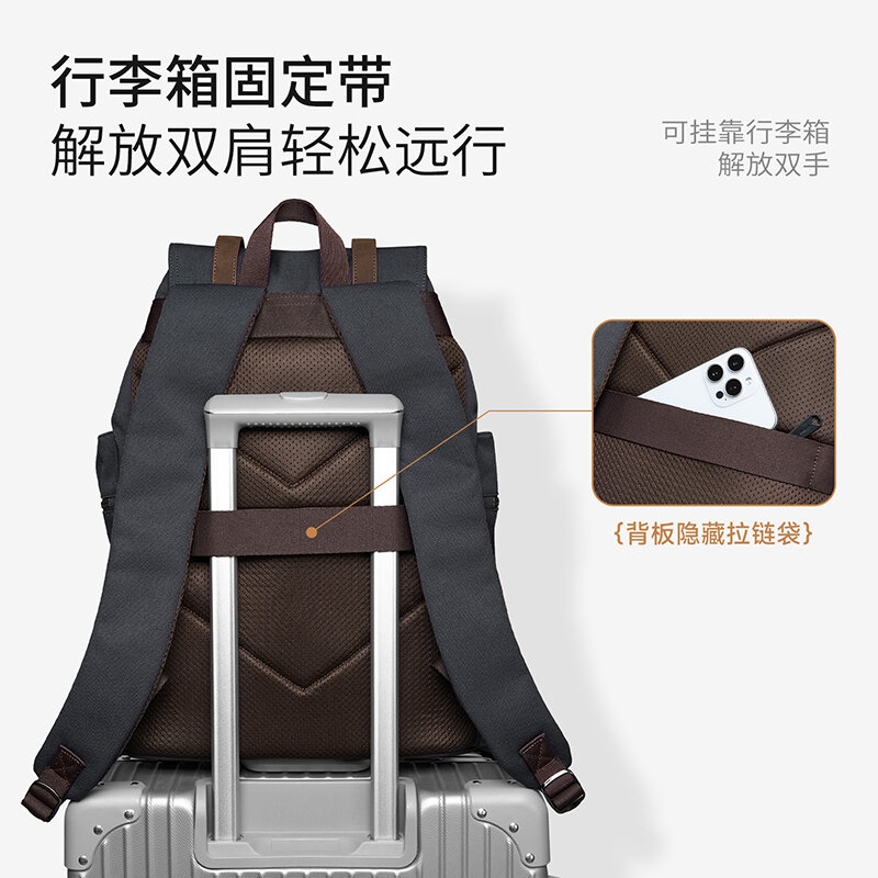 MOYYI 27L Large Flap Backpack  - Laptop Bag Waterproof review and price