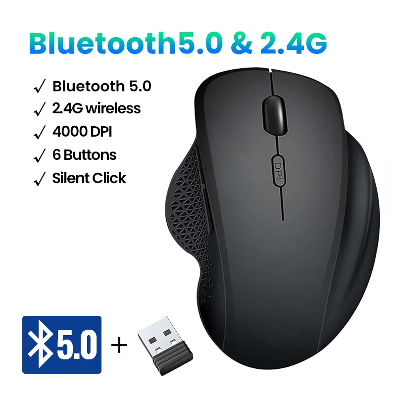 Wireless Mouse Rechargeable Bl - Laptop Electronics Accessories review and price