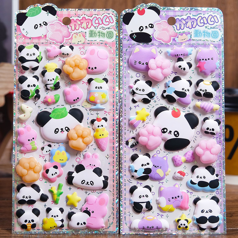 Cute Panda Chick 3D Puffy Peac - Laptop Editing Accessories review and price