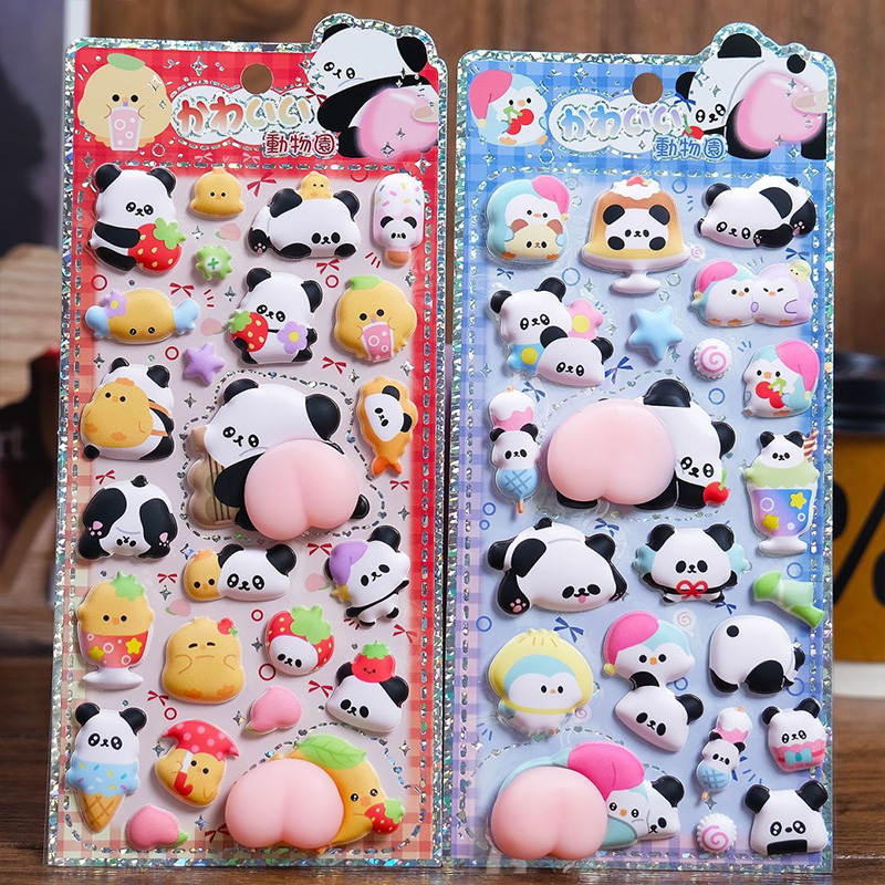 Cute Panda Chick 3D Puffy Peac - Laptop Editing Accessories review and price