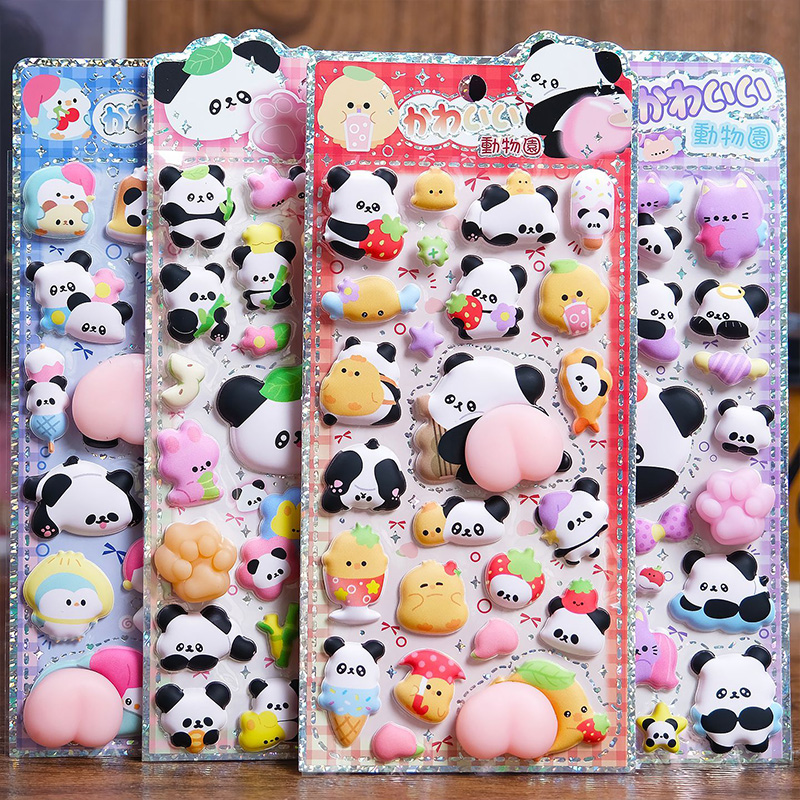 Cute Panda Chick 3D Puffy Peac - Laptop Editing Accessories review and price