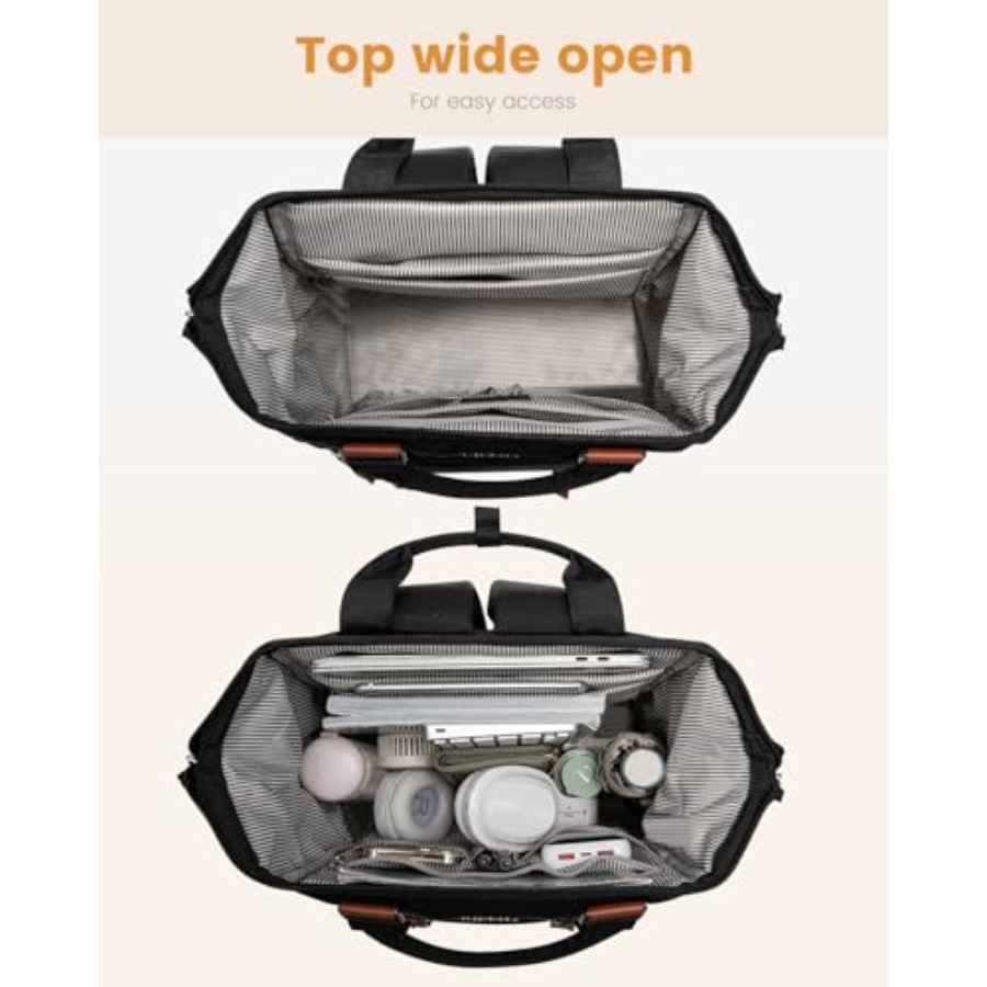 Laptop Backpack for Women, Tea - Laptop Bag Waterproof review and price