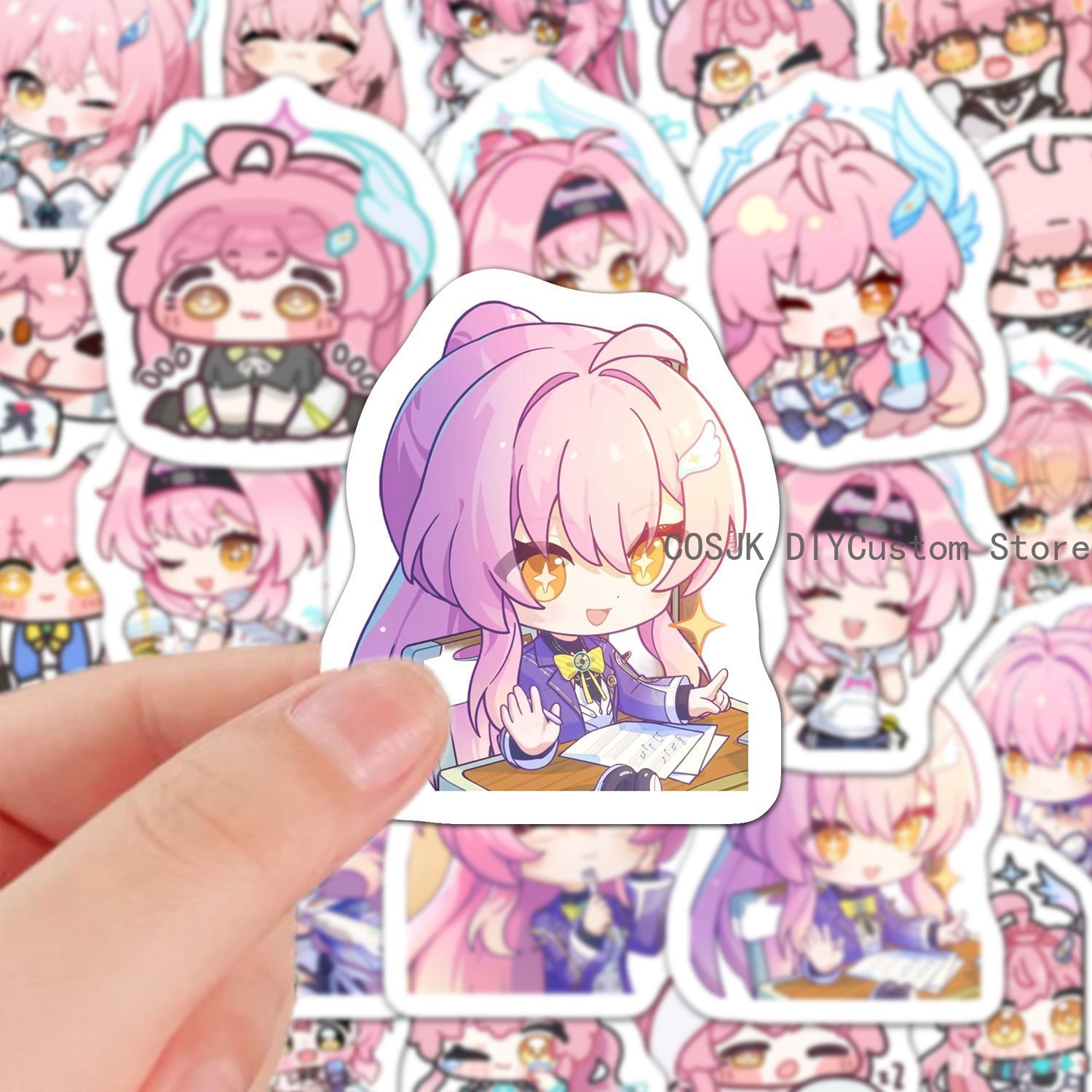60Pcs Game Aemeath Wuthering W - Laptop Accessories Stickers review and price