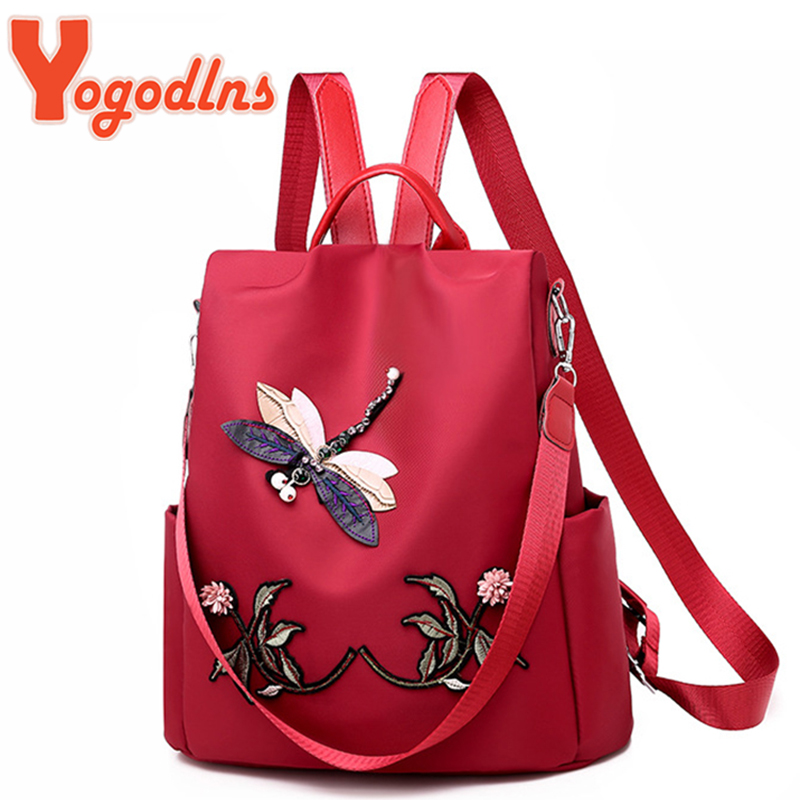 Yogodlns Fashion Embroidery Ba - Laptop Bag Waterproof review and price