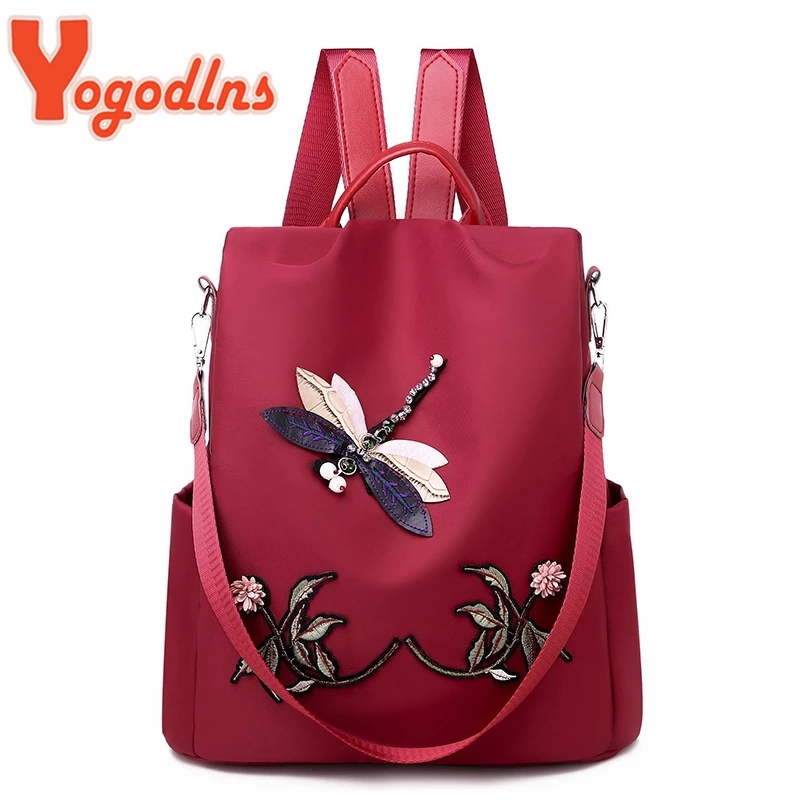 Yogodlns Fashion Embroidery Ba - Laptop Bag Waterproof review and price