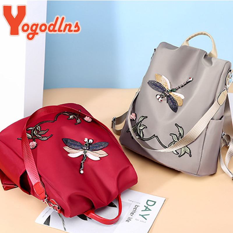 Yogodlns Fashion Embroidery Ba - Laptop Bag Waterproof review and price
