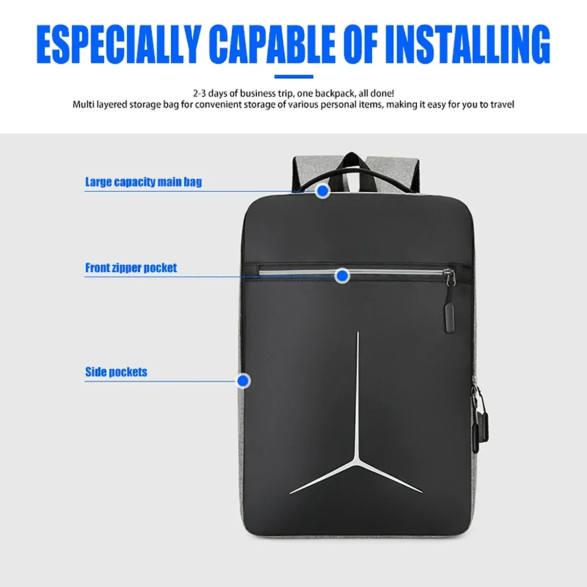 Fashion Anti Theft USB Waterpr - Laptop Bag Waterproof review and price